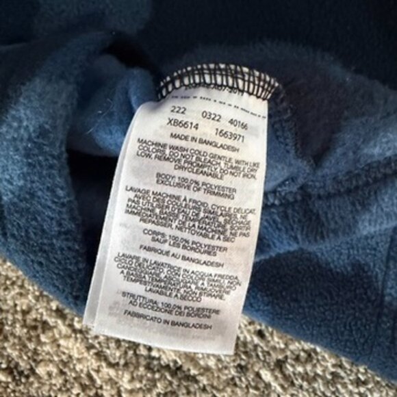 Columbia Blue Camo Boys Fleece Jacket - Picture 7 of 7